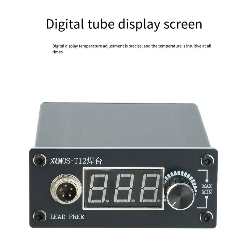 Zestaw stacji lutowniczej ABYN – Digital Soldering Station T12 recenzja i cena